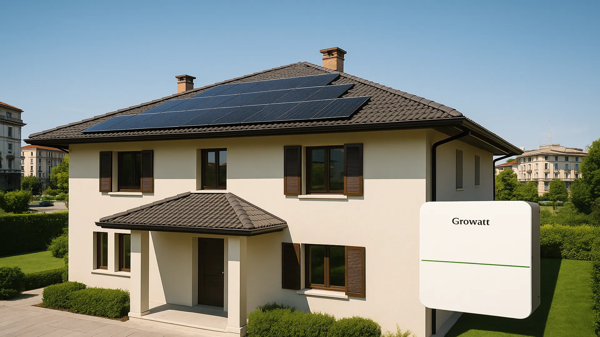 Impianto fotovoltaico a Milano con batterie di accumulo