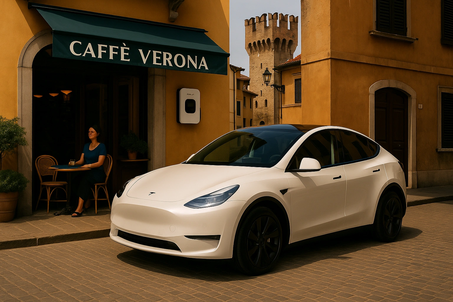 Colonnine EV a Verona installazione Green Mood Italia