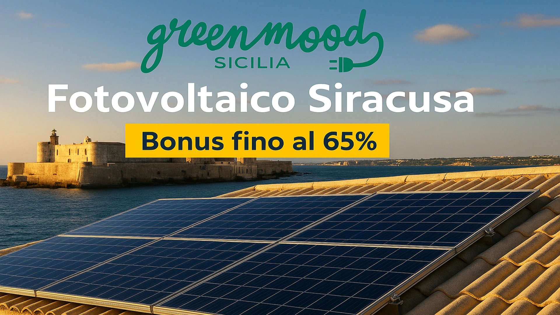 Promozione energia fotovoltaica a Siracusa