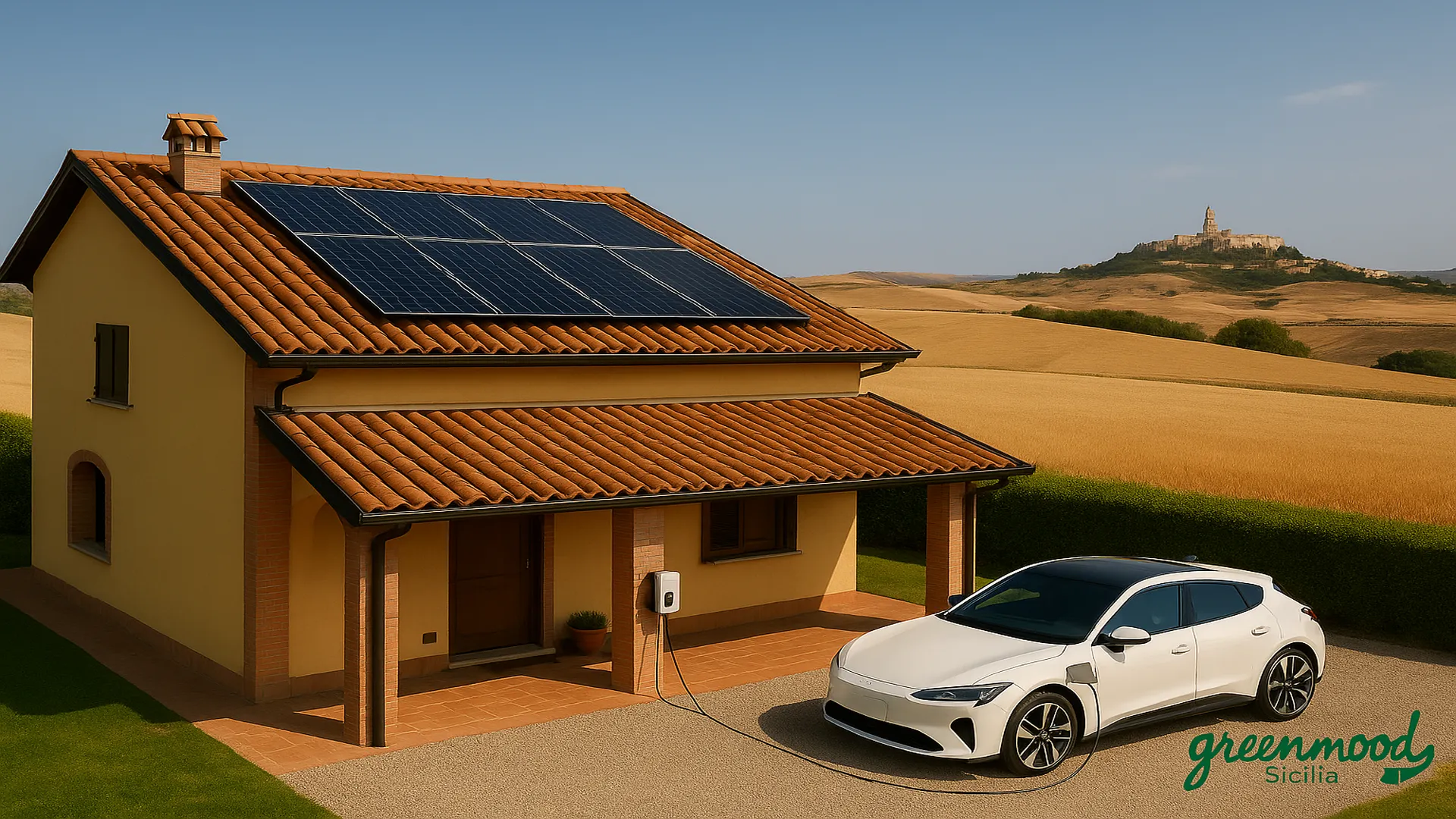 Installazione fotovoltaico rurale Caltanissetta