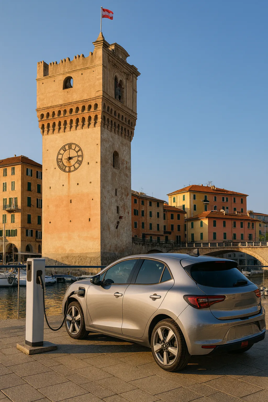 Auto elettrica con fotovoltaico Savona