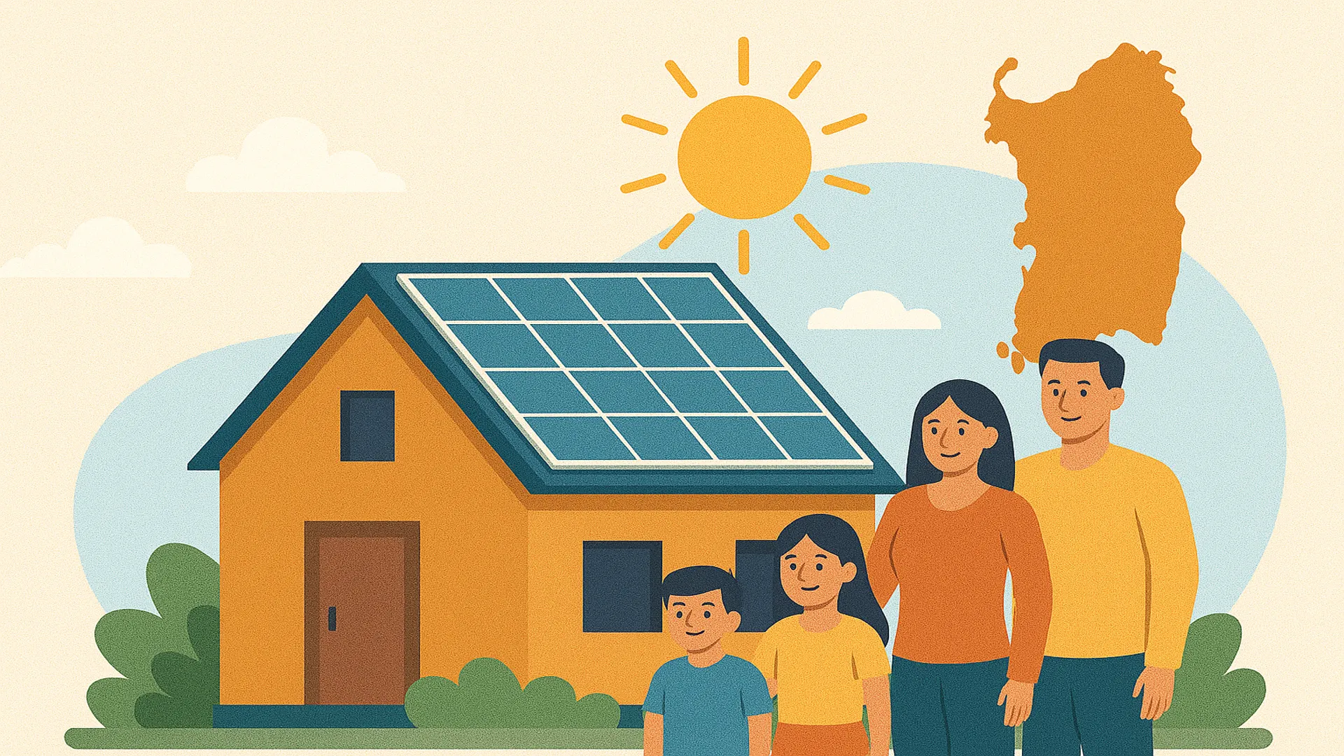 Guida gratuita: fotovoltaico Regione Sardegna 2025 – Green Mood Italia