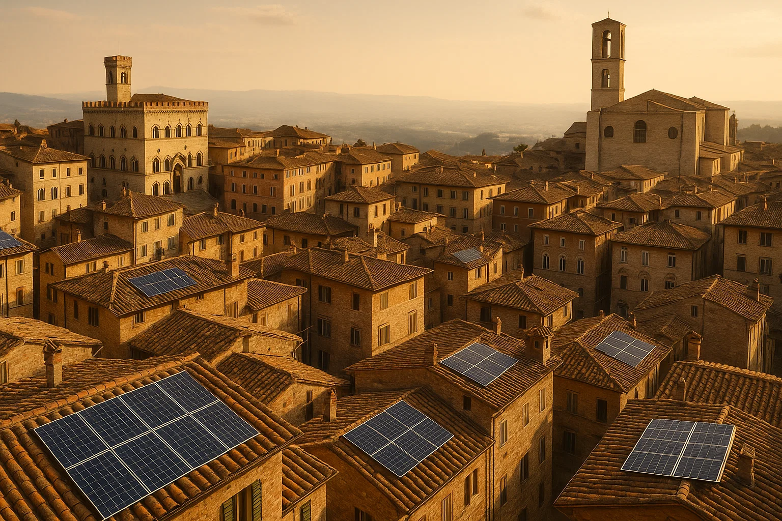 Sistema di accumulo e ricarica auto elettrica a Perugia