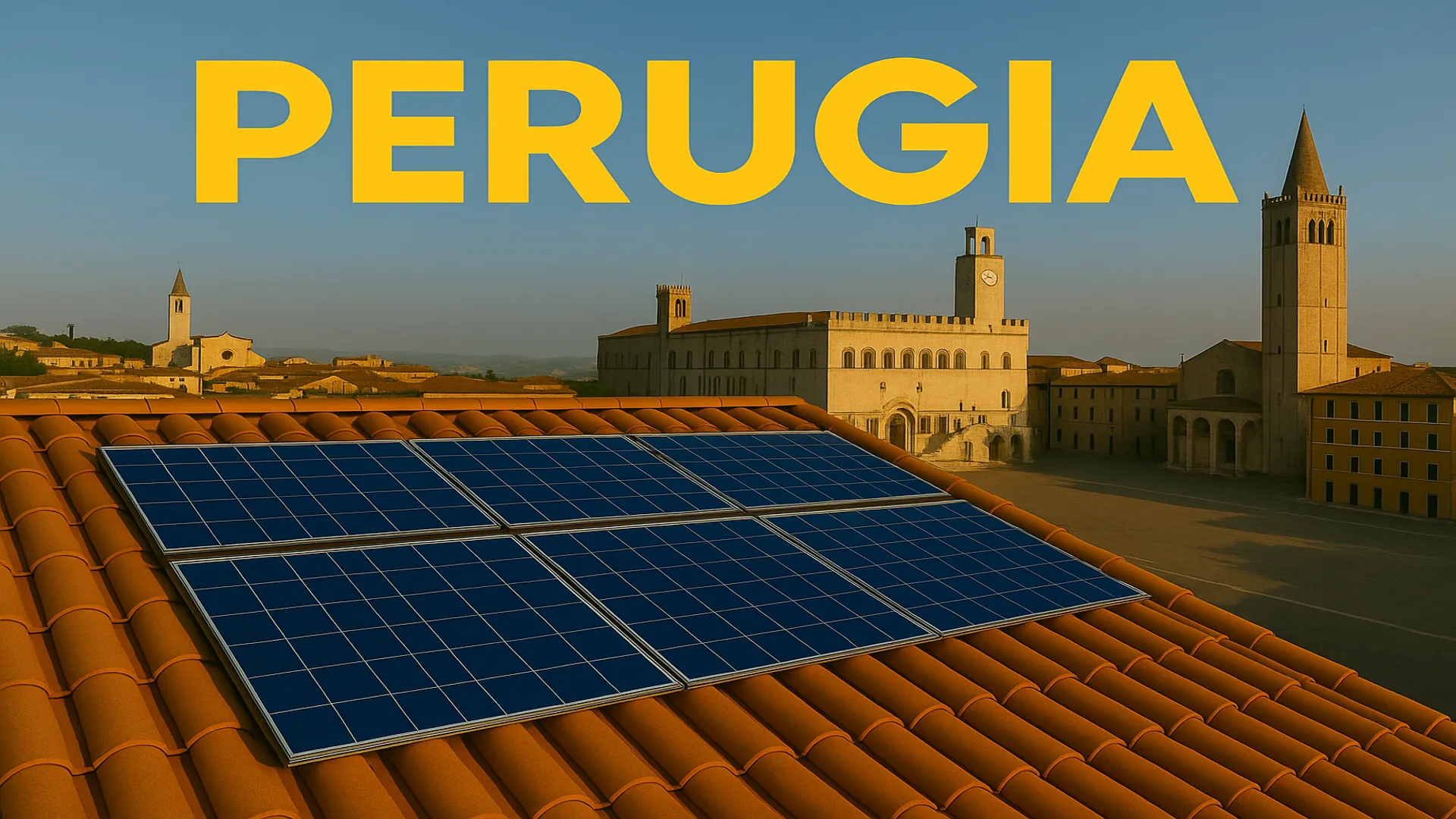 Indipendenza energetica a Perugia con il fotovoltaico Green Mood Italia