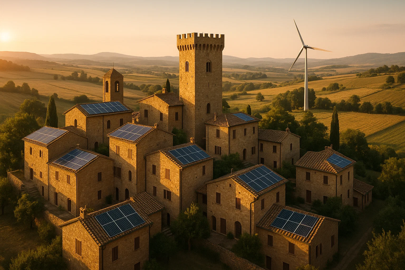 Appartamento con fotovoltaico a Firenze