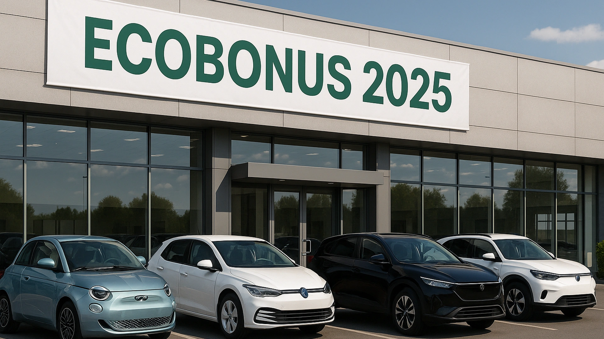 Ecobonus auto elettriche in concessionaria 2025