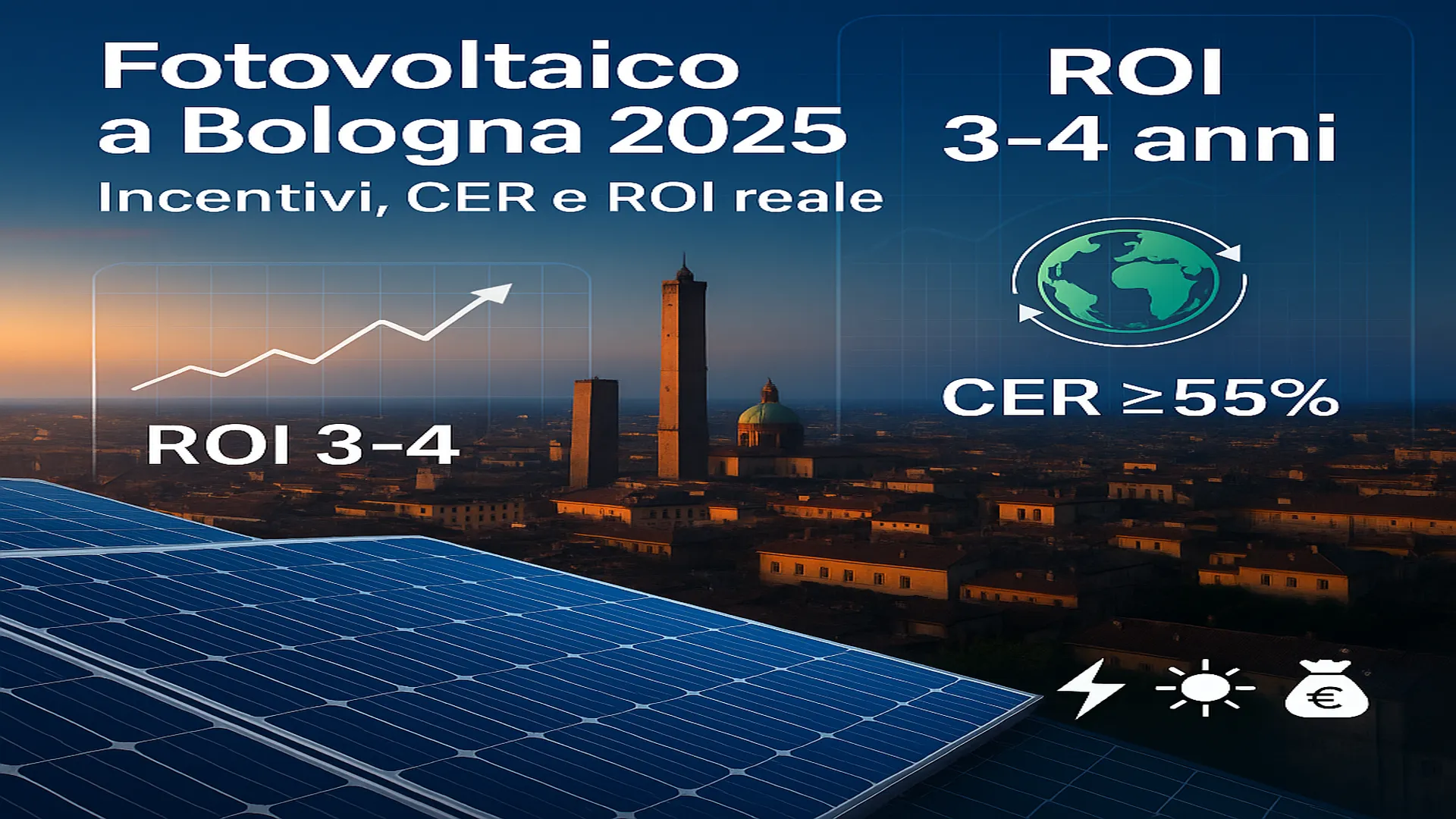 Impianto fotovoltaico a Bologna 2025