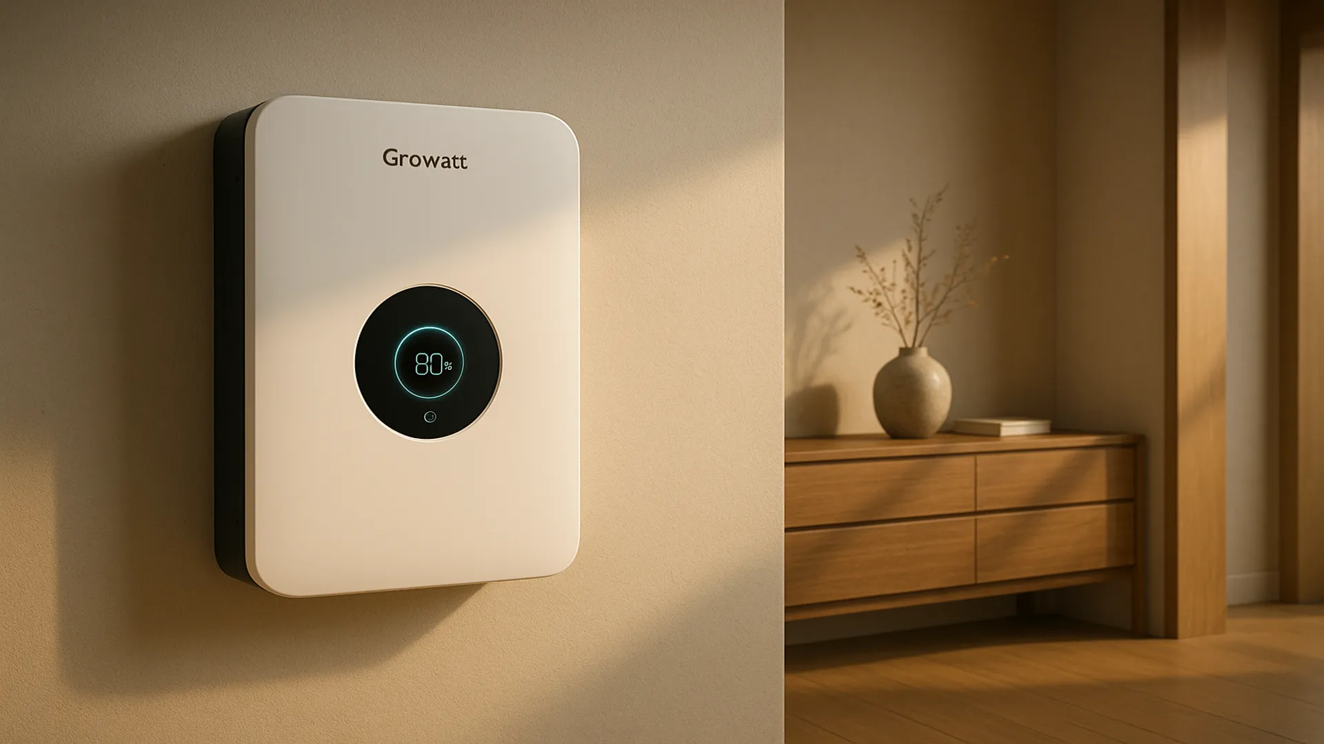 Sistema di accumulo energia solare Growatt APX installato in casa italiana