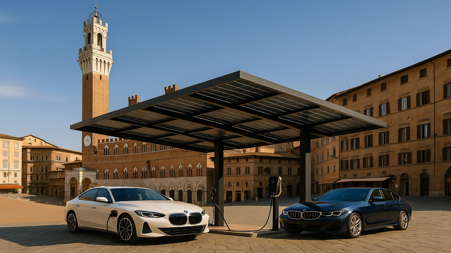 Sistema di accumulo e batterie solari a Siena con impianto fotovoltaico integrato