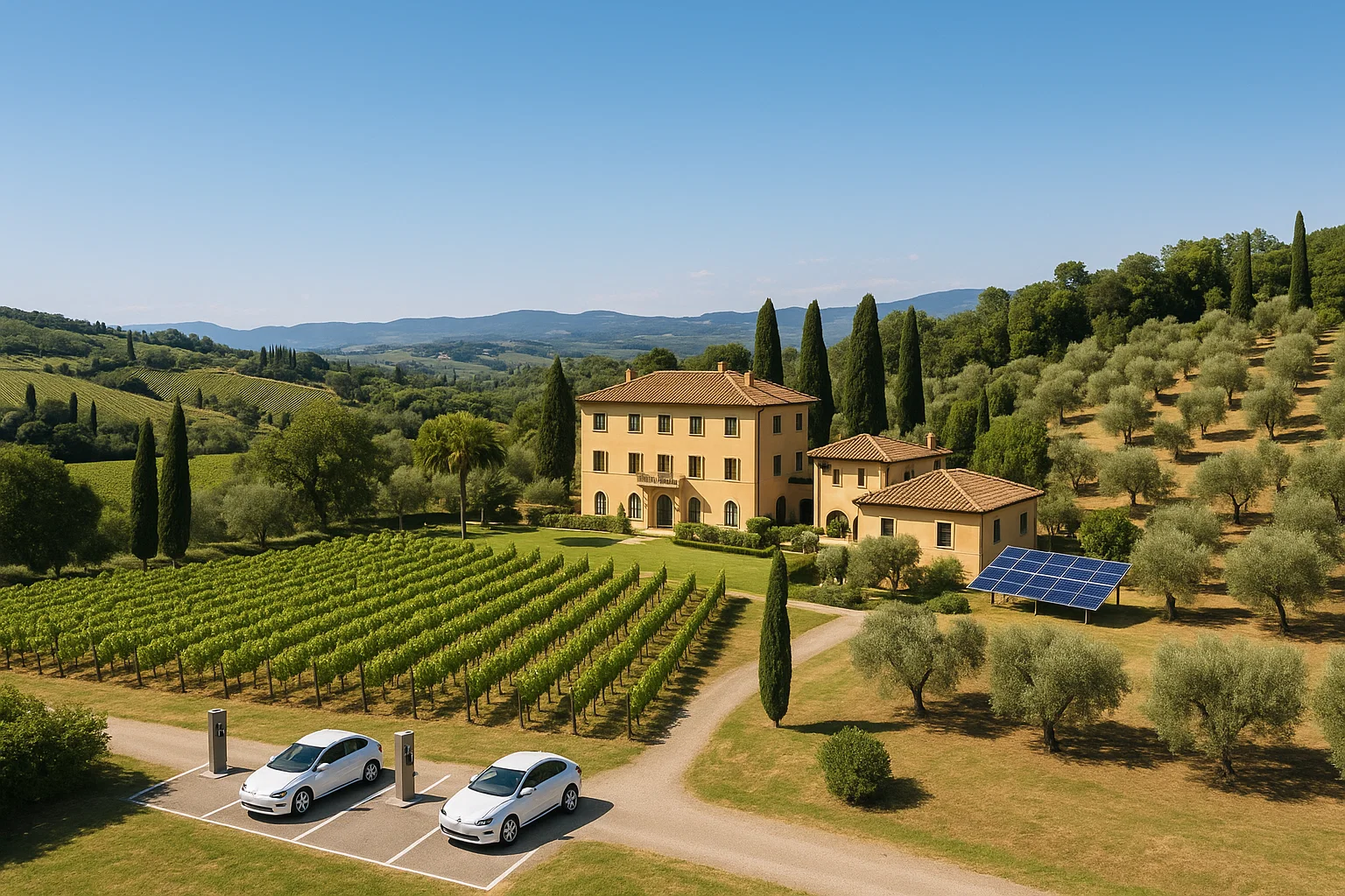 Panorama Firenze – Hotel con ricarica EV