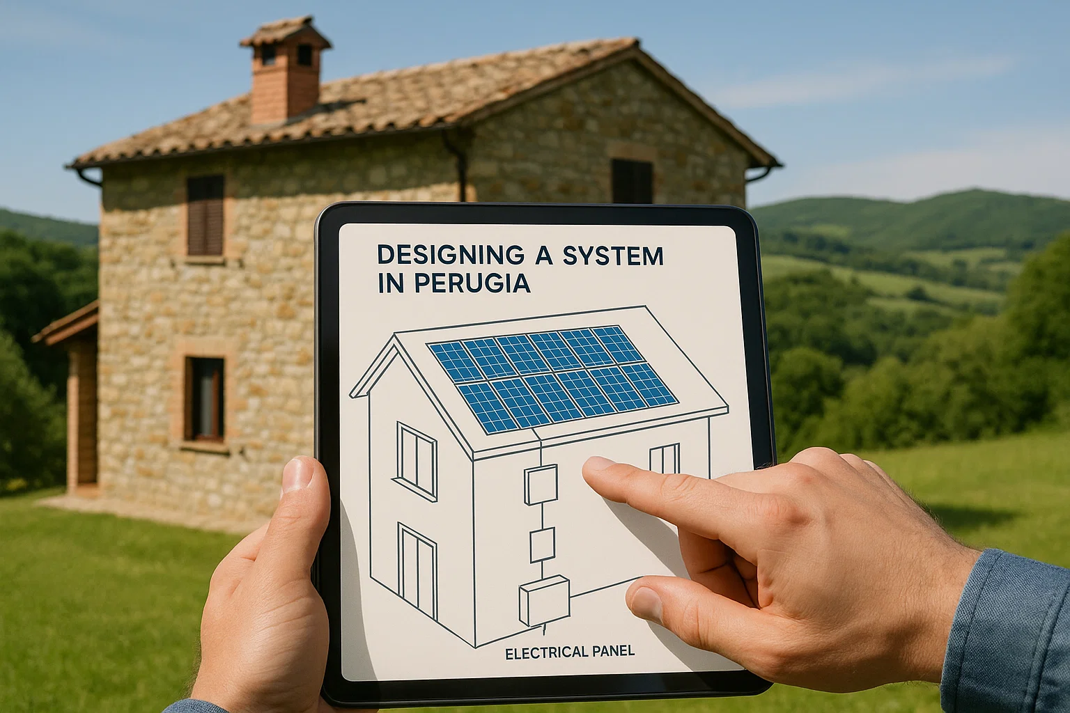 Progettazione impianto fotovoltaico Perugia