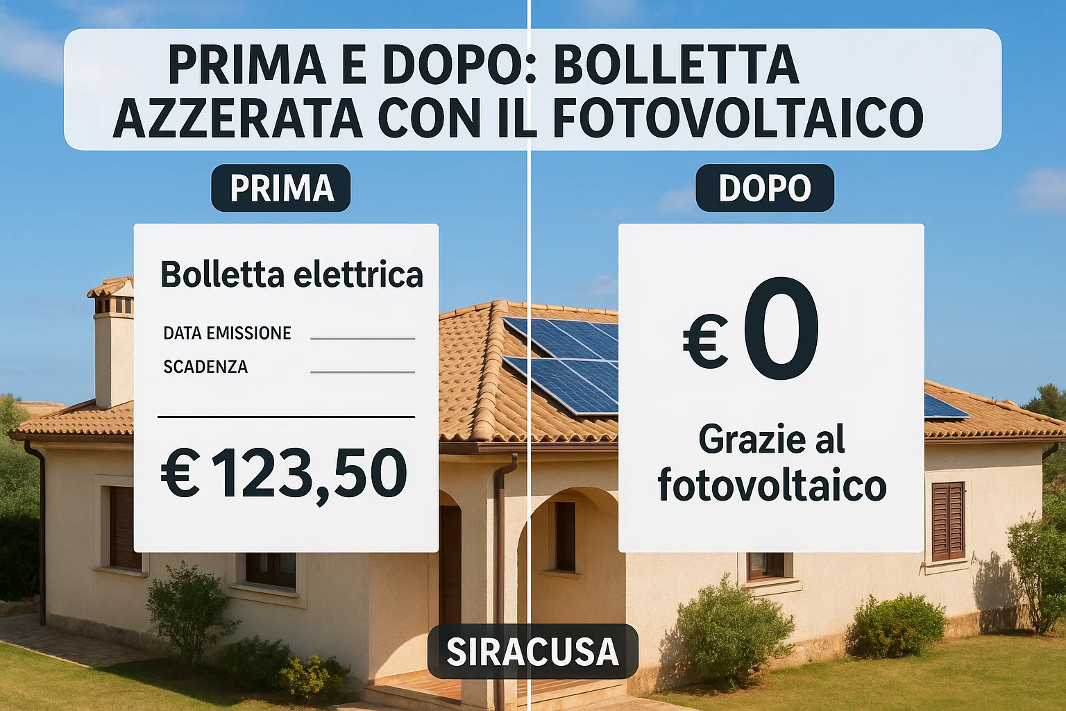 Aumento valore casa Siracusa