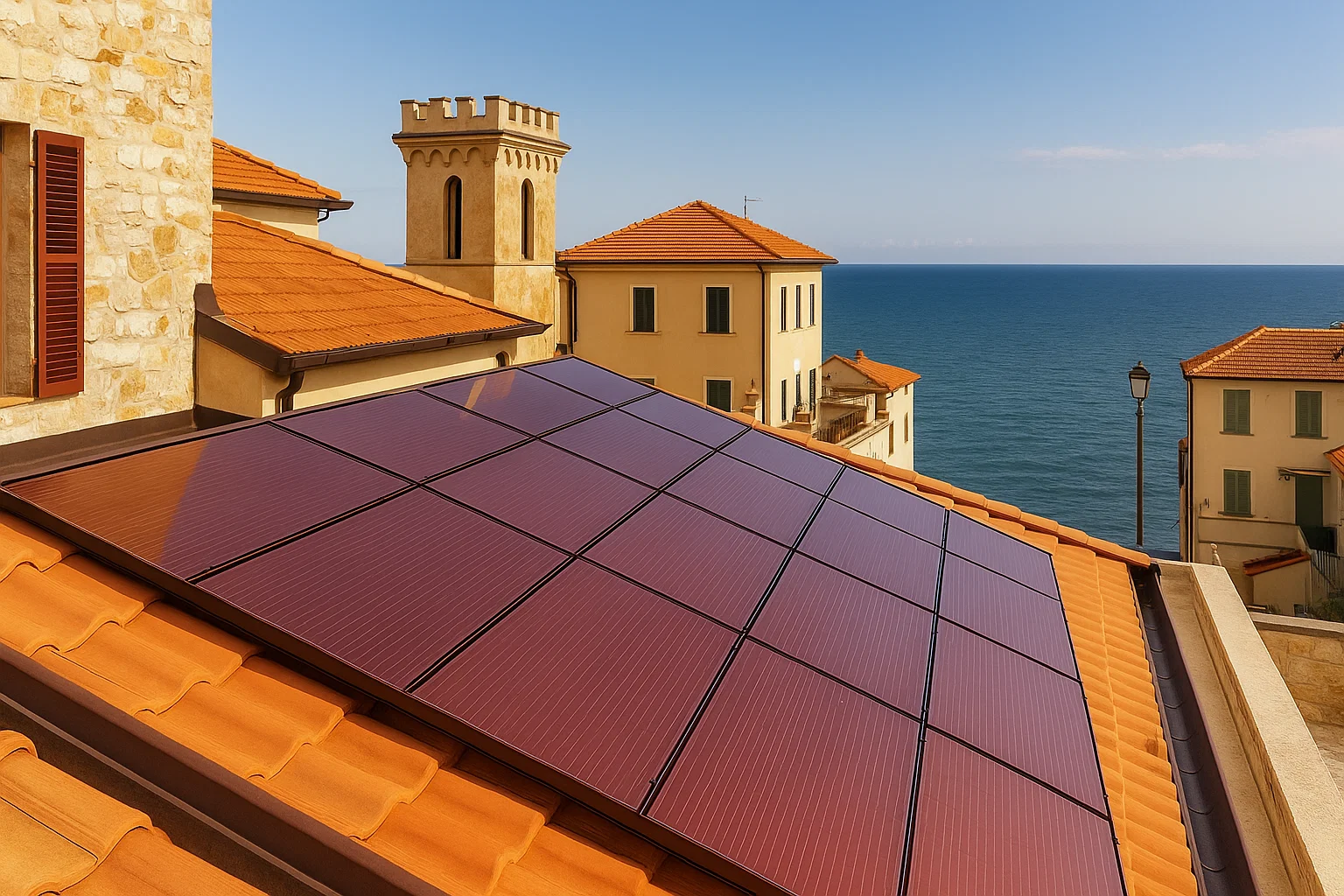 Solare architettonico a Imperia