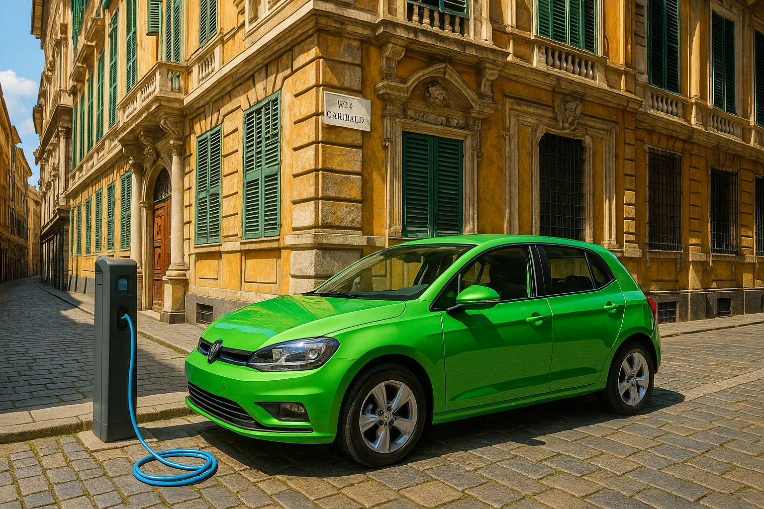 Hotel a Genova con colonnina EV Green Mood