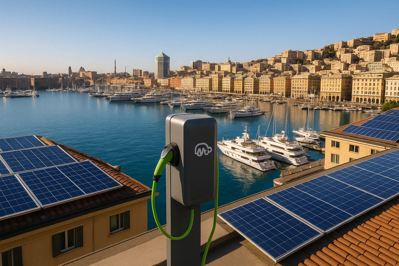 Ricarica EV Genova – Viaggiatori green in hotel