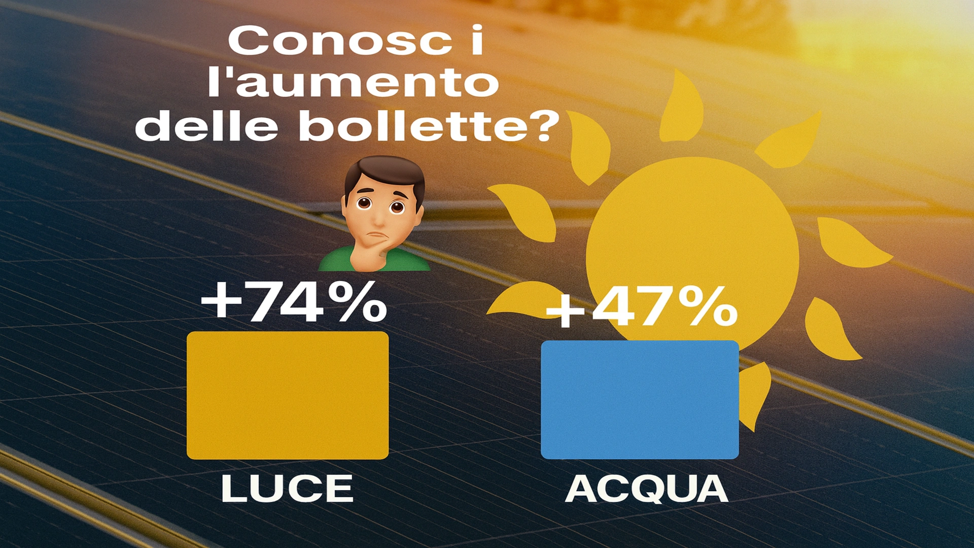 Indipendenza energetica fotovoltaico
