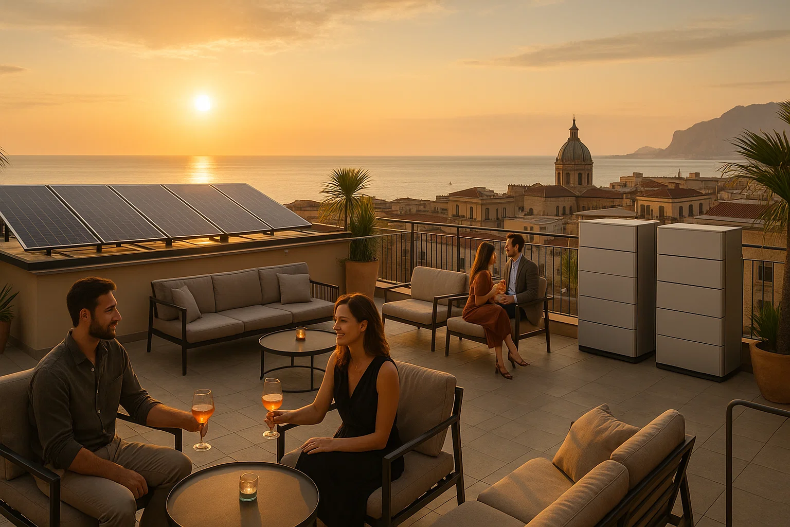 Panorama Palermo – Hotel con ricarica EV