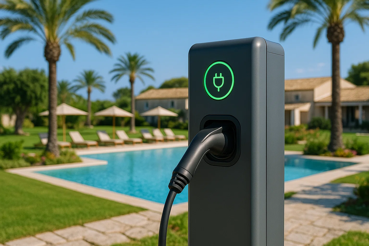 Hotel a Ragusa con colonnina EV Green Mood