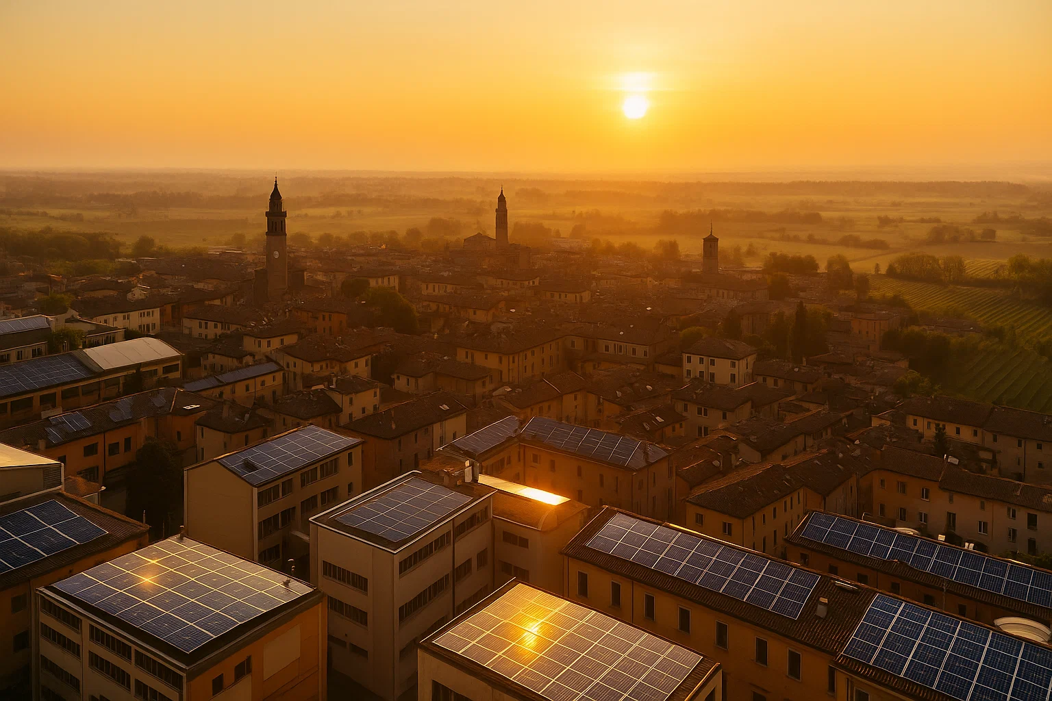 Impianto fotovoltaico a Reggio Emilia 2025