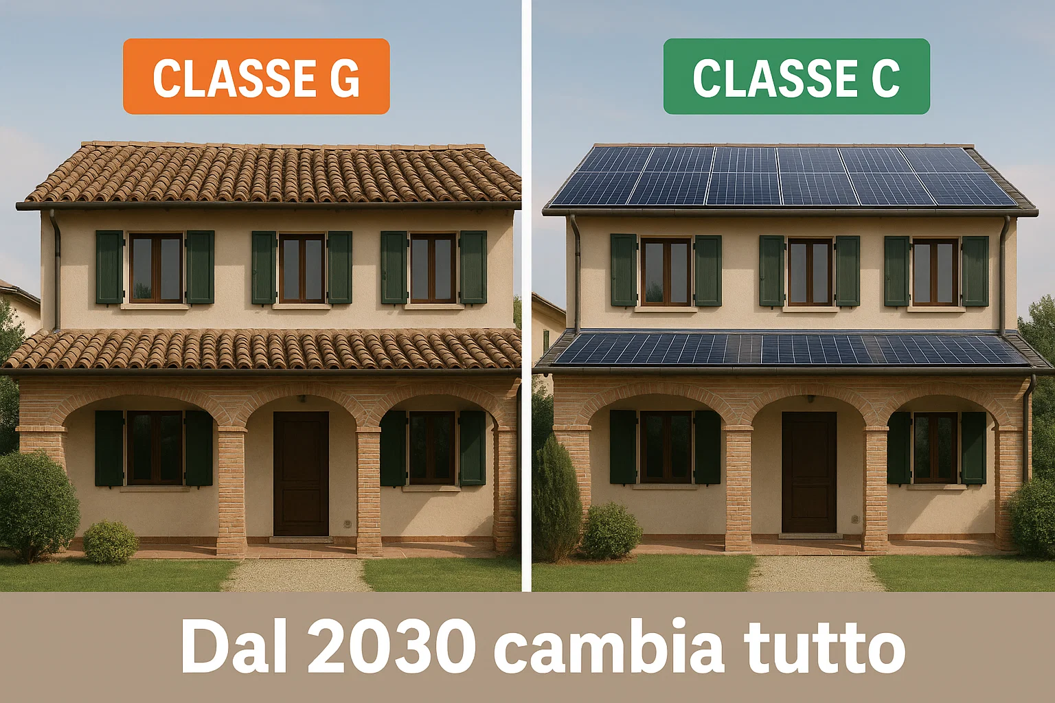 Salto di classe energetica da G a C a Savona