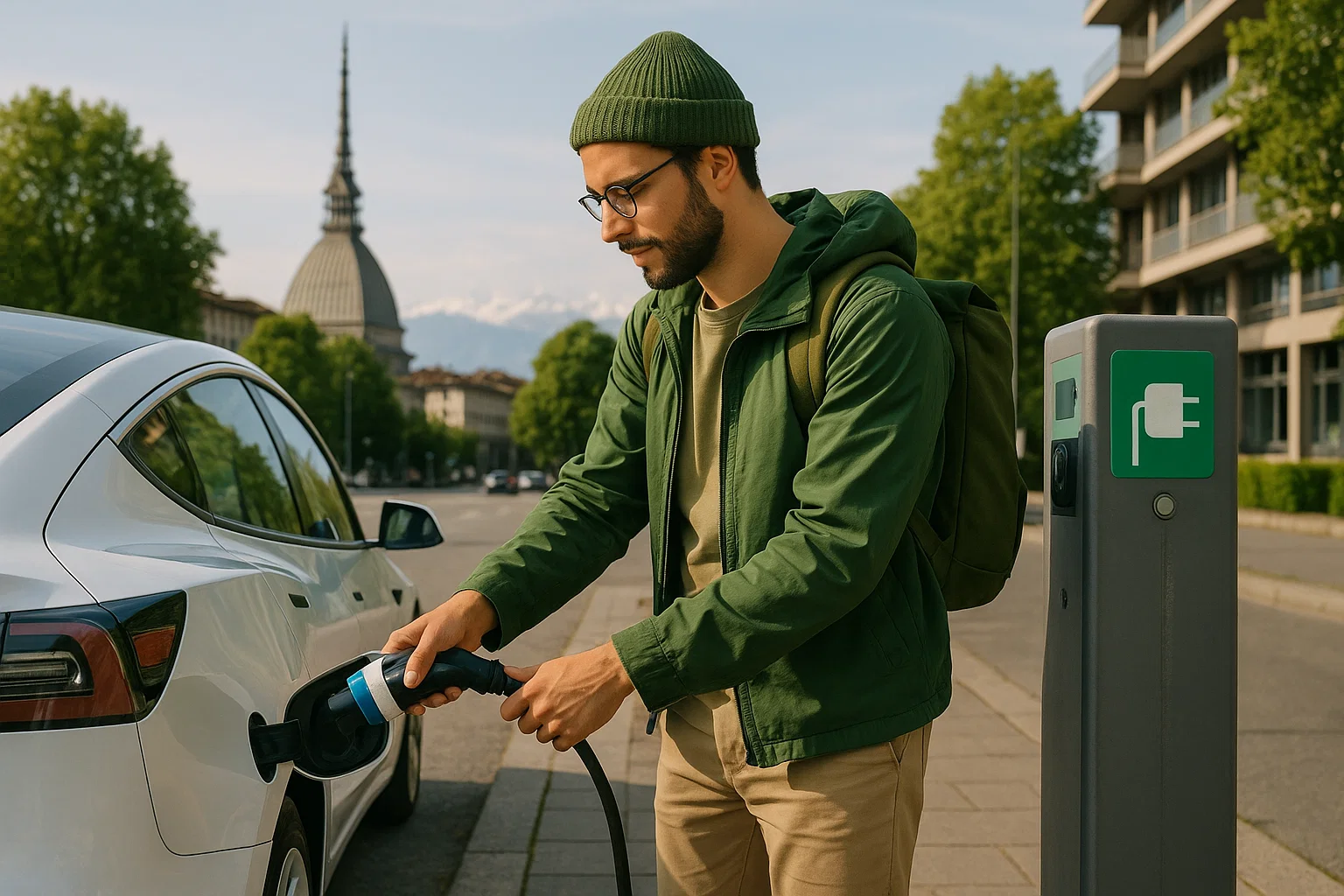 Hotel a Torino con colonnina EV Green Mood