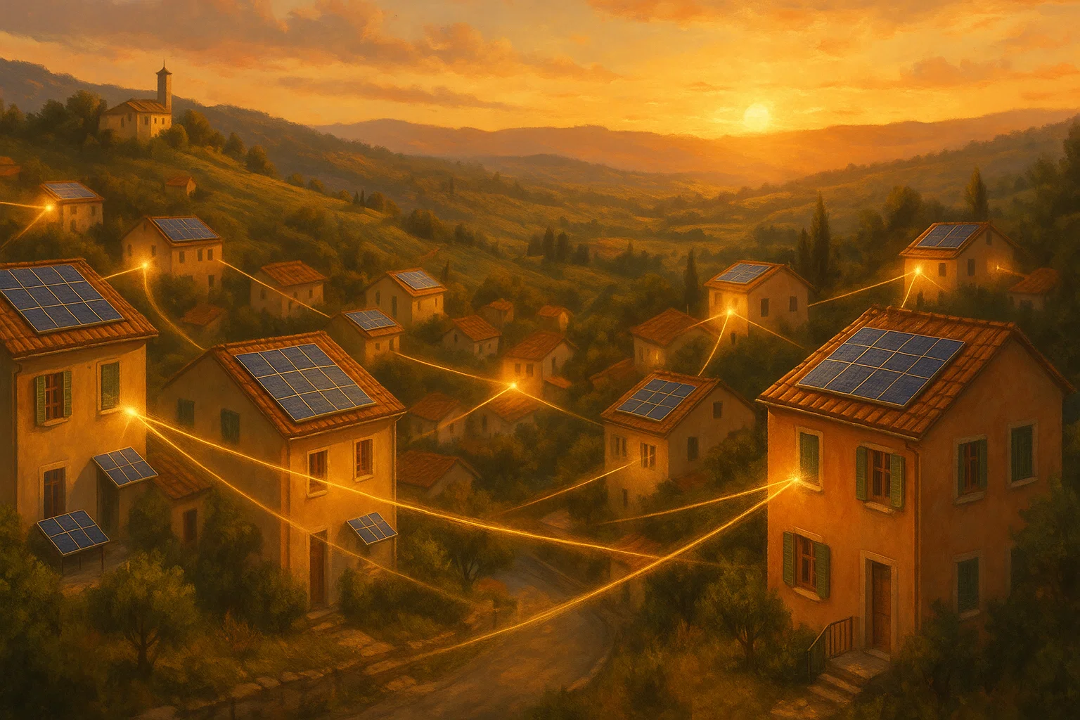 Impianto fotovoltaico Savona – vista 3