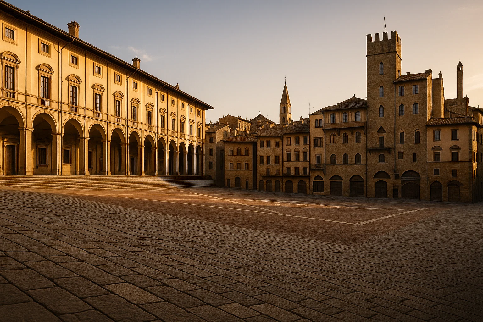 Green Friday Arezzo – centro storico Piazza Grande