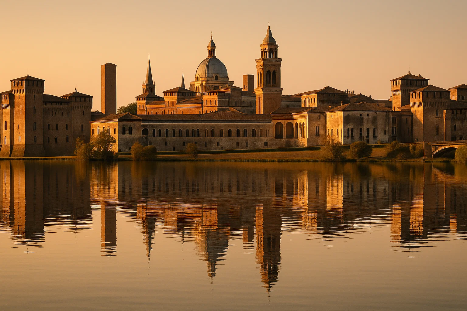 Green Friday Mantova – panorama città e lago