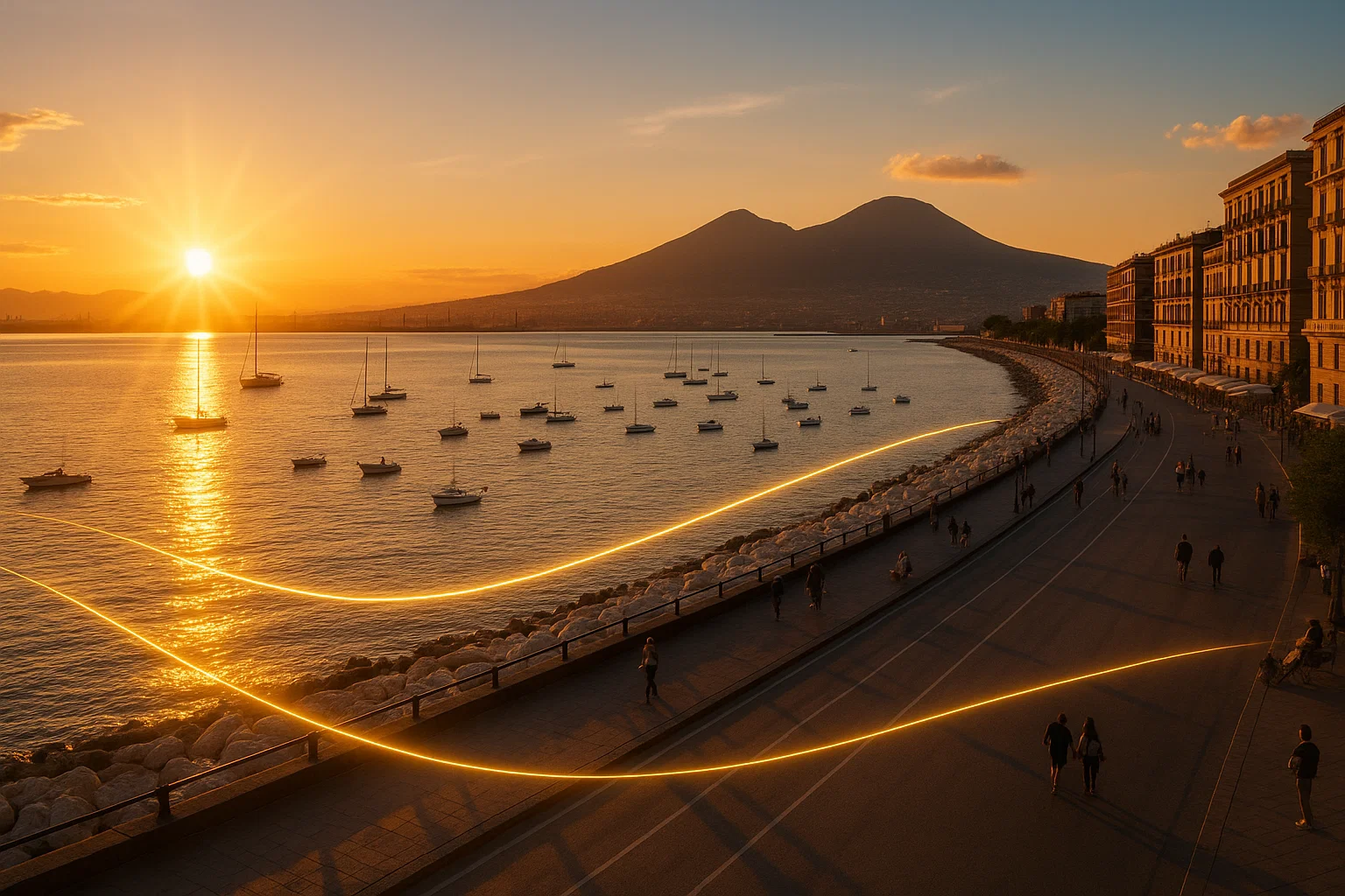Panorama Napoli Green Mood Italia