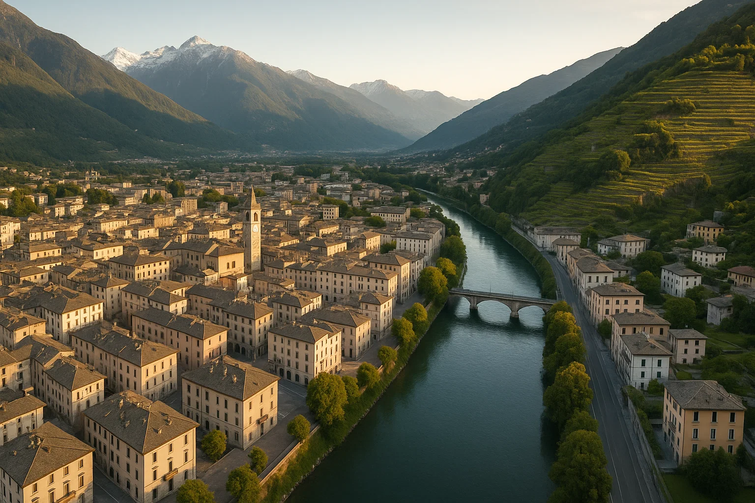 Panorama Sondrio Green Mood Italia