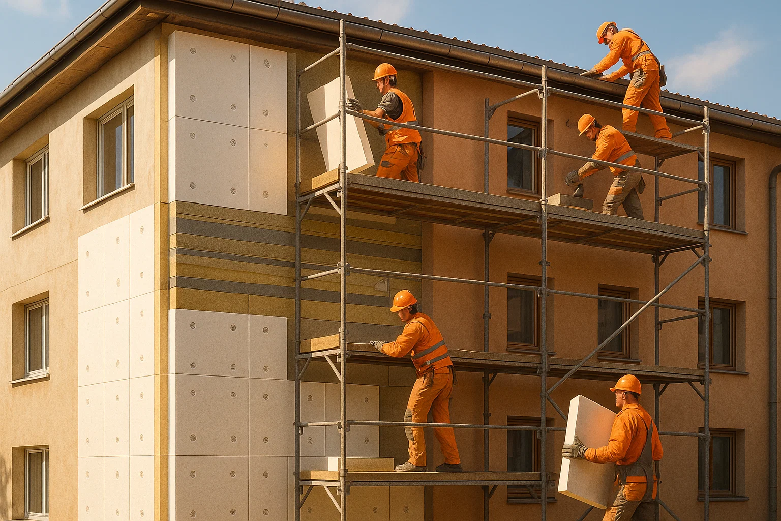 Coibentazione pareti esterne EPS