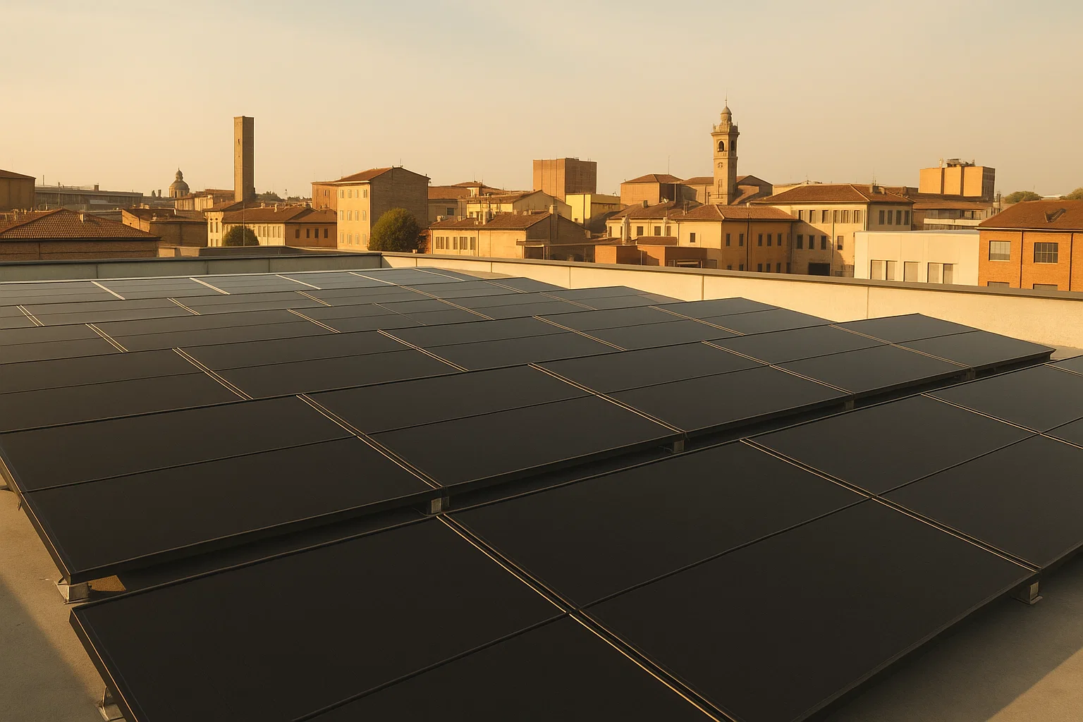 Famiglia italiana che risparmia grazie a una comunità energetica rinnovabile