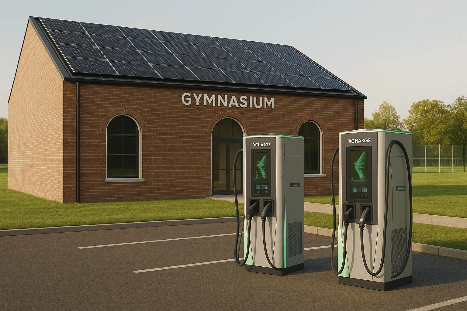 Conto Termico 3.0 Reggio Emilia – palestra comunale con impianto fotovoltaico nero