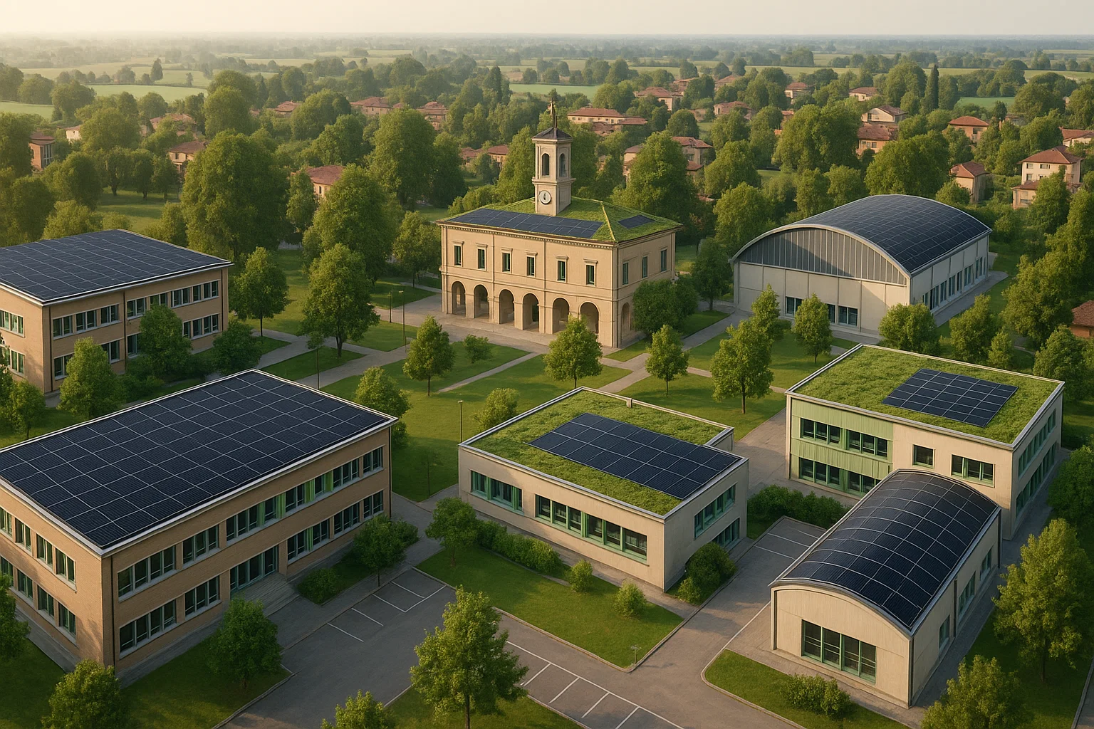 Conto Termico 3.0 Reggio Emilia – edificio pubblico con fotovoltaico total black