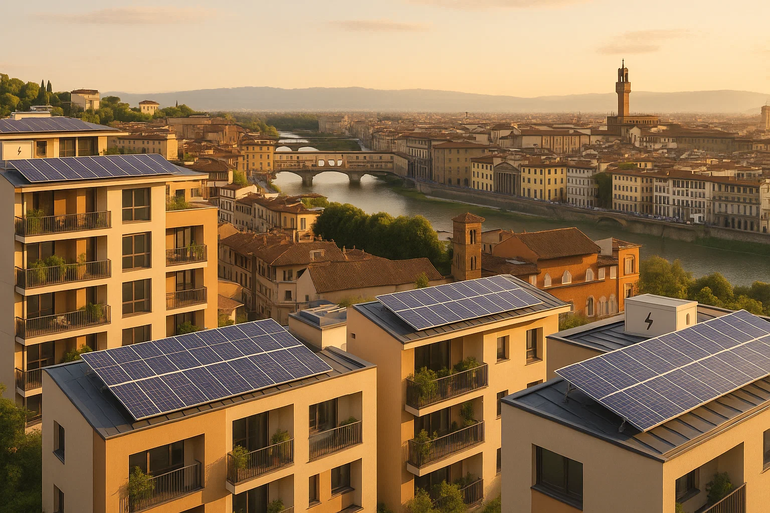 Colonnine di ricarica a Firenze alimentate da fotovoltaico – Green Mood Italia