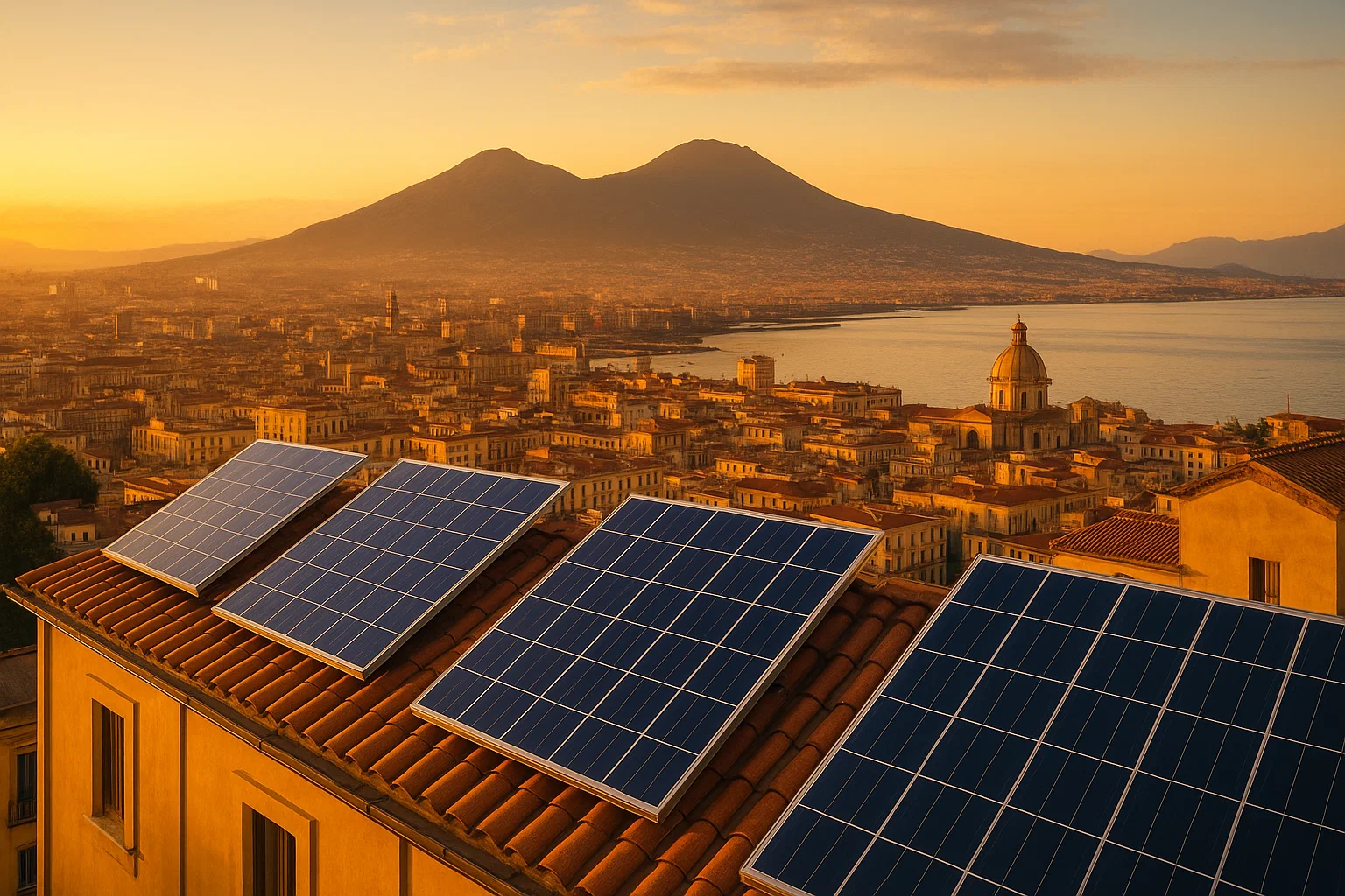 Impianto fotovoltaico a Napoli – Green Mood Italia