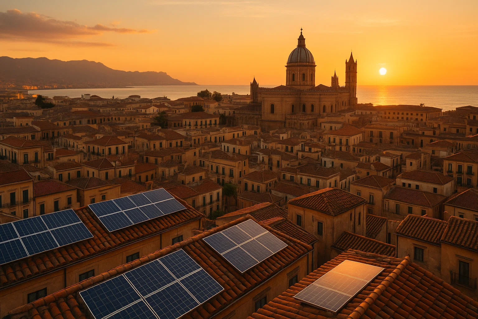 Impianto fotovoltaico a Palermo – Green Mood Italia