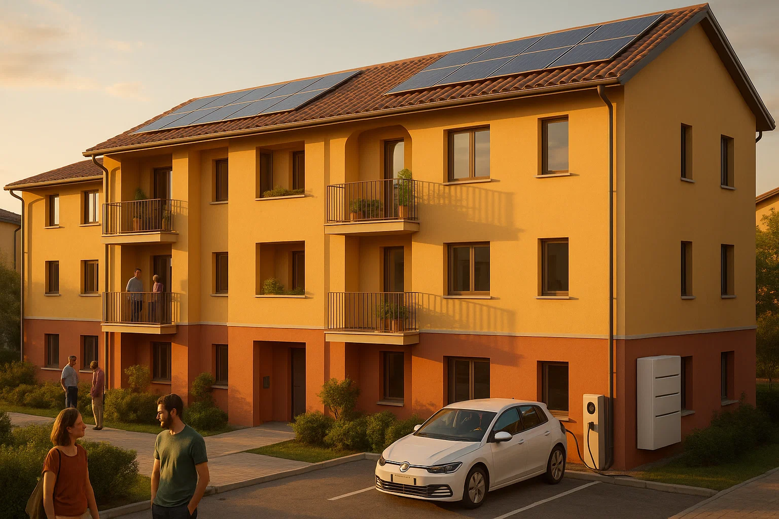 Pompe di calore installate in edificio pubblico a Perugia