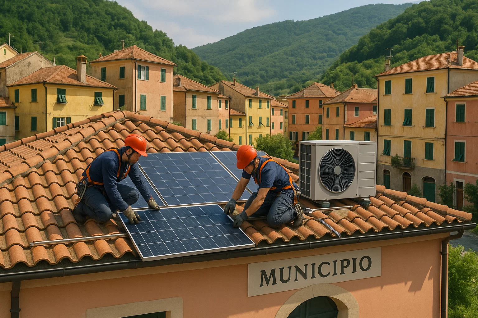 Impianto fotovoltaico con vista mare a Savona – Green Mood Italia