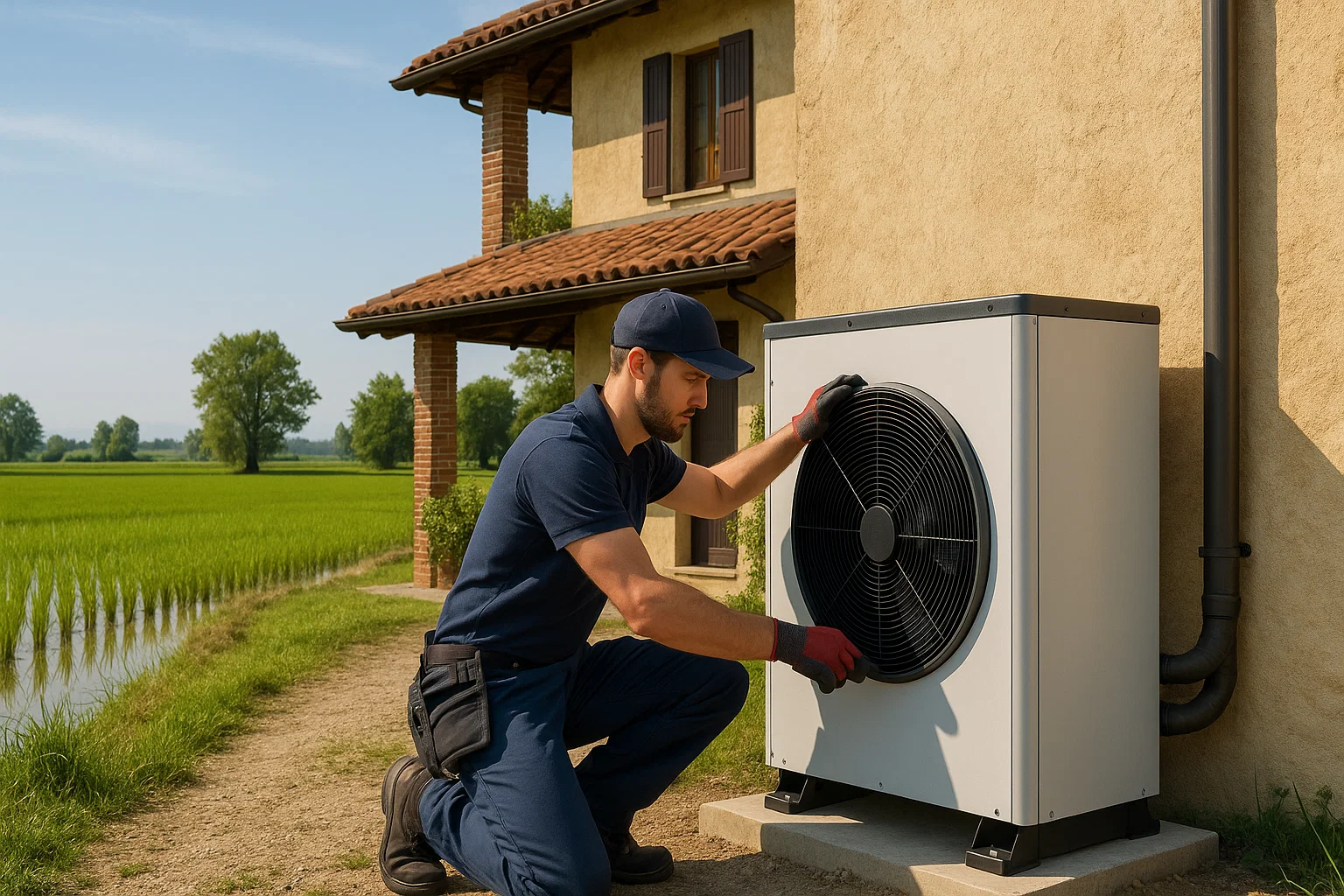 Installazione pompe di calore e fotovoltaico a Vercelli – Green Mood Italia