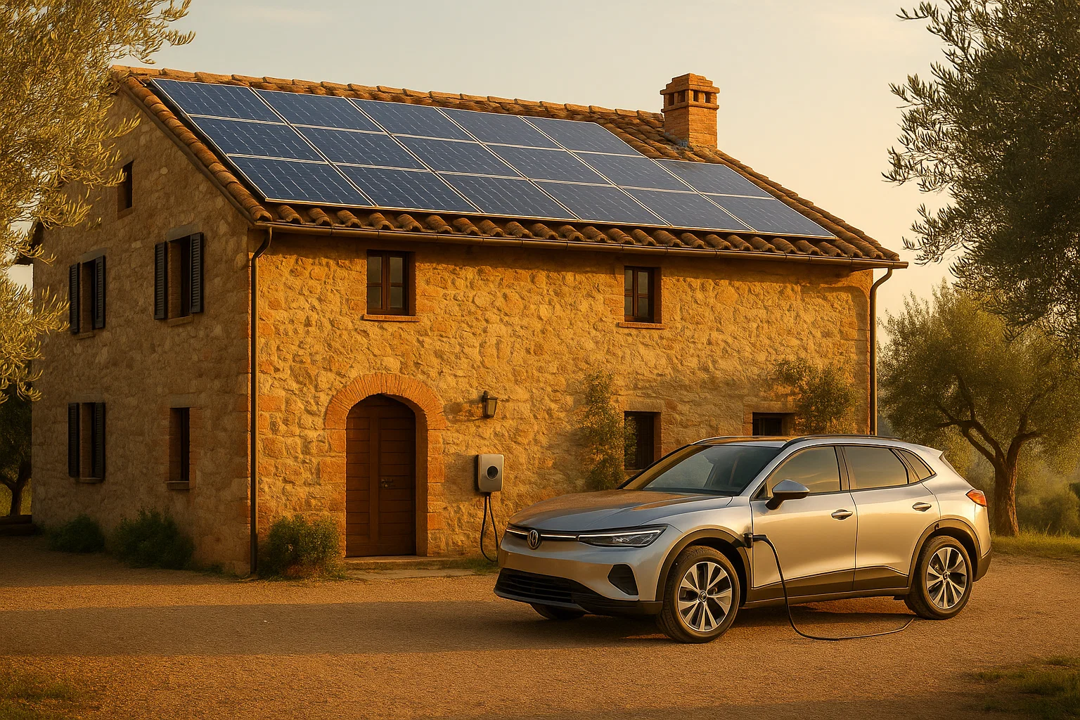 مقاول الطاقة في إيطاليا يقوم بتقييم تقني للمنزل