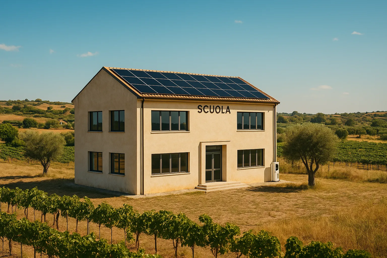 Conto Termico 3.0 Agrigento – edificio pubblico con fotovoltaico total black