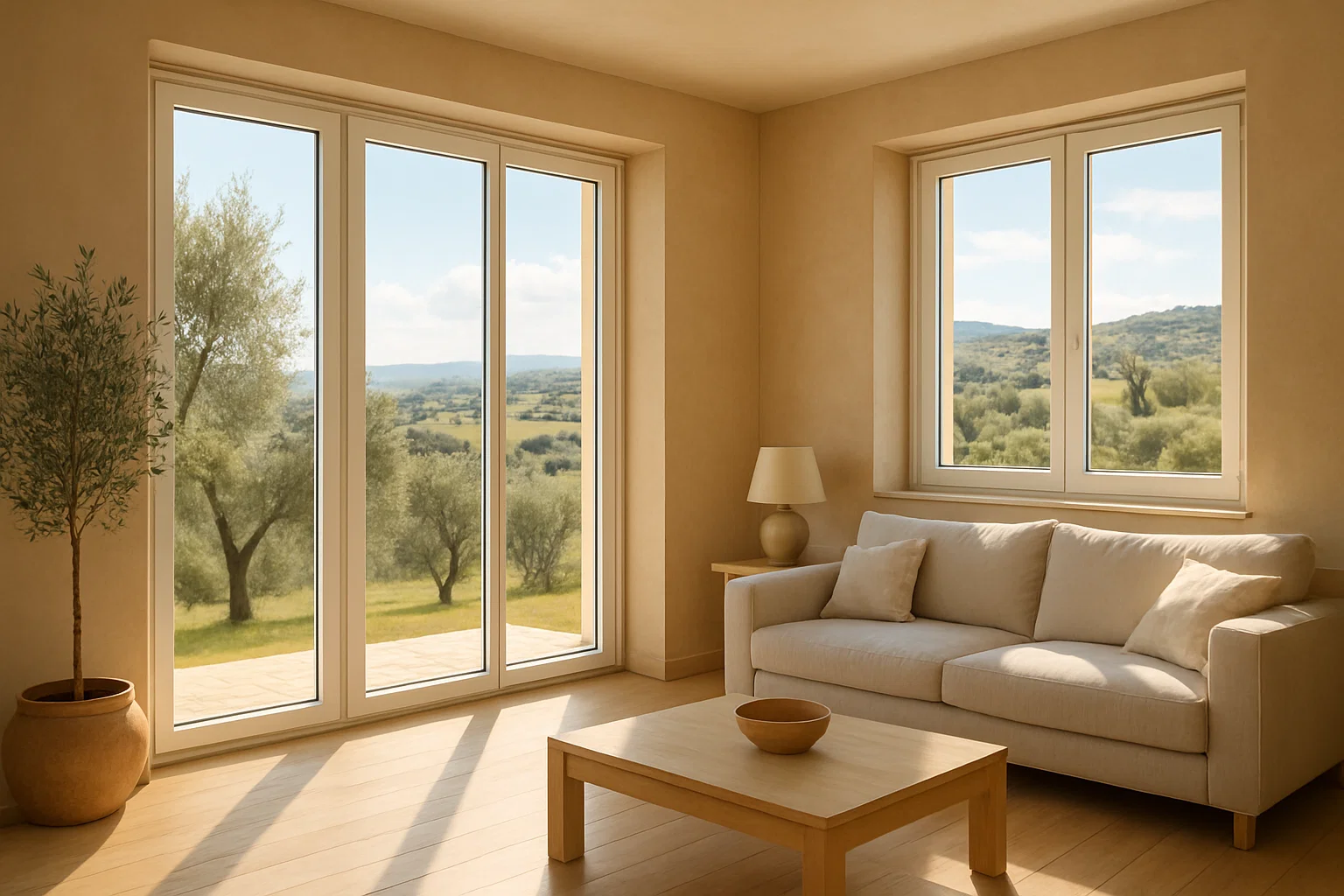 infissi a risparmio energetico pvc e alluminio