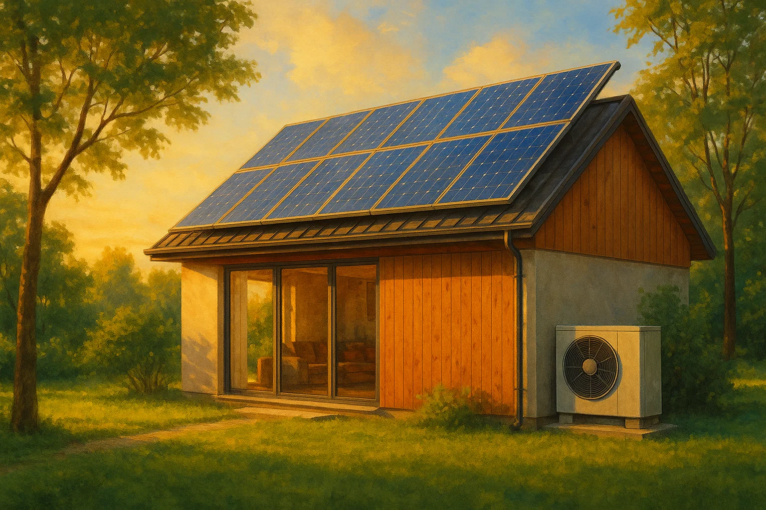 Pompa di calore per casa ad alta efficienza