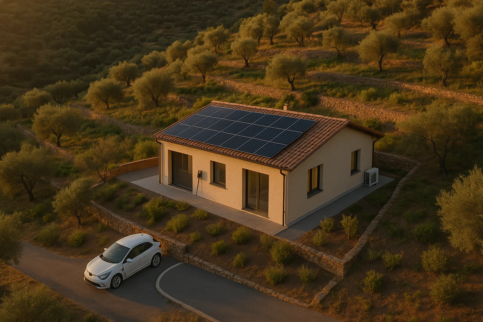 Esempio di risparmio energetico a Imperia: infissi efficienti e impianto solare