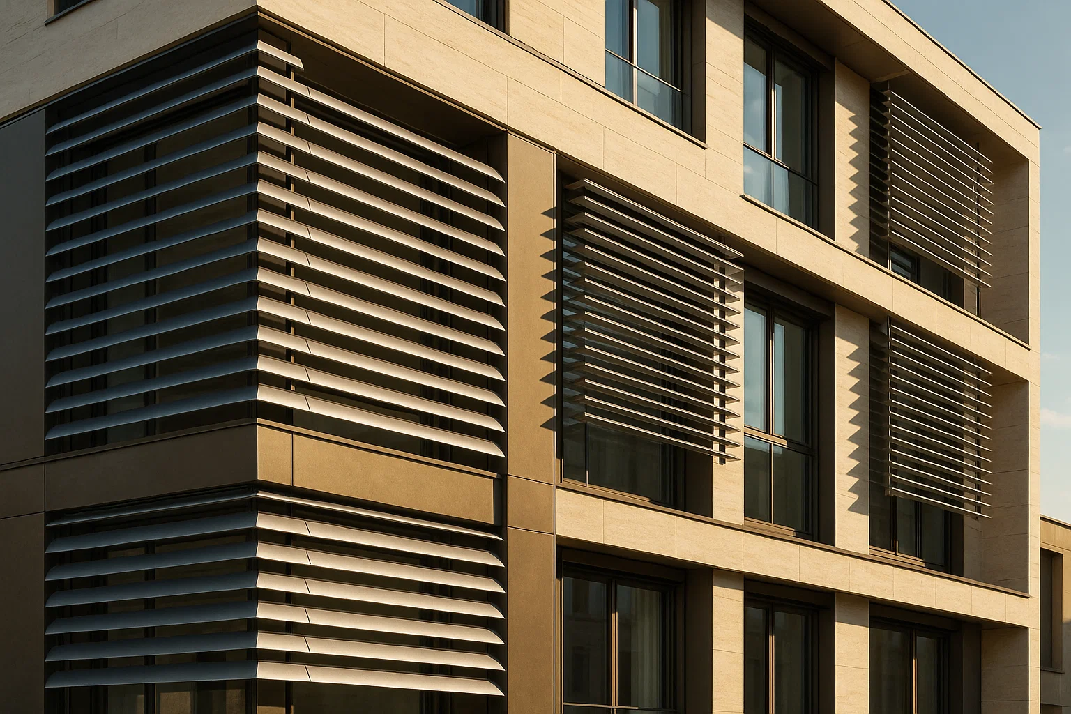 Schermature solari moderne installate da Green Mood Italia