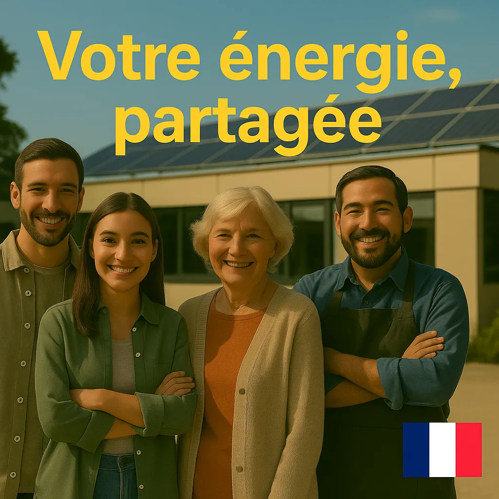 Communauté d’énergie renouvelable – énergie partagée entre familles et entreprises