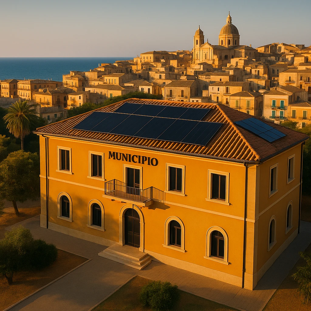 Conto Termico 3.0 Siracusa – edificio pubblico con fotovoltaico neri