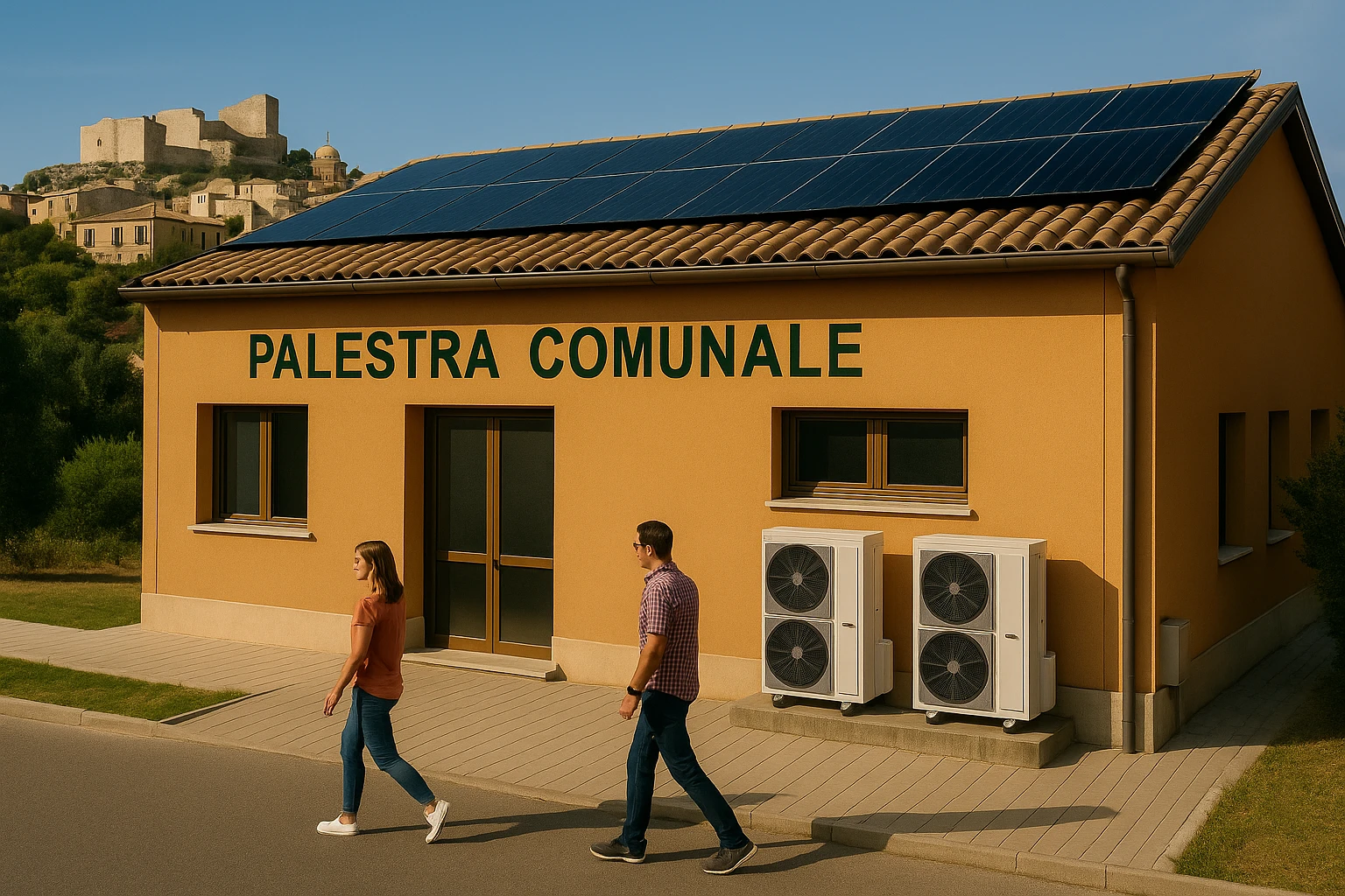 Palestra pubblica a Siracusa con pompe di calore – conto termico 3.0