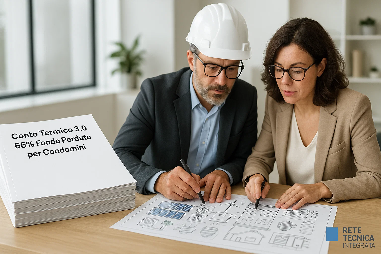 Gestione energetica avanzata per condomini con rete tecnica integrata